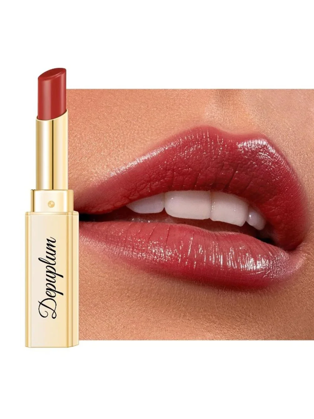 Women's DM101 Cranberry Glow Reviver Moisture Lip Gloss Creamy Tinted Lip Balm